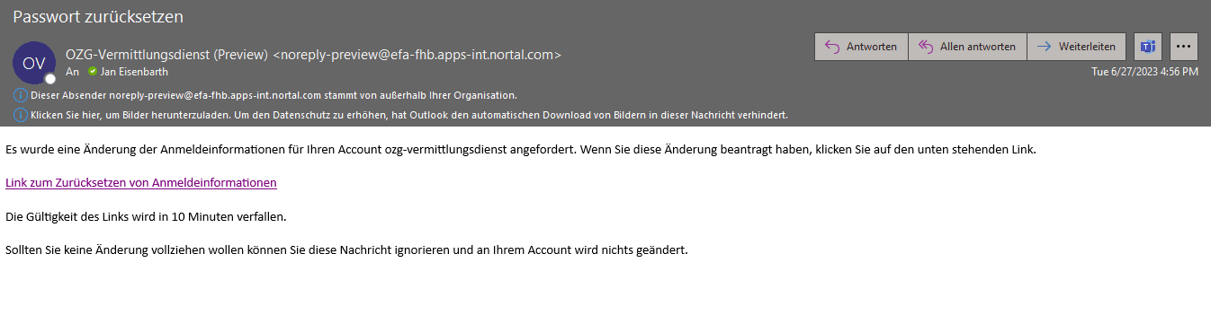 Bestätigungs-E-Mail